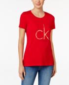 Calvin Klein Jeans Metallic Logo Graphic T-shirt