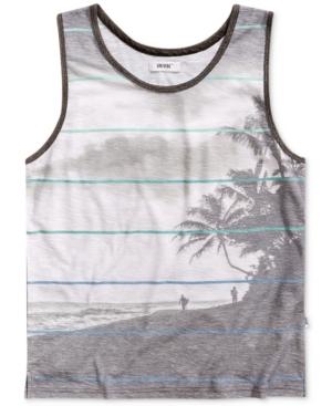 Univibe Men's Alvarado Sublimated Palm Tree Tank