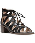 Franco Sarto Ocean Block-heel Lace-up Sandals Women's Shoes
