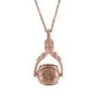 2028 Rose Gold-tone 3-sided Spinner Locket Necklace 30