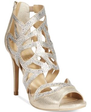 Thalia Sodi Serena Cage Evening Sandals Women's Shoes