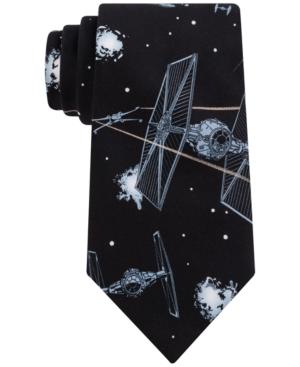Star Wars Men's X-wing & Tie Fighter Conversational Tie