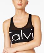 Calvin Klein Illusion Logo Active Bikini Top Women's Swimsuit