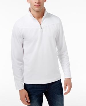 Perry Ellis Men's Quarter Zip Pullover
