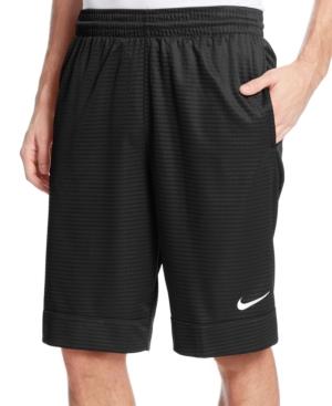 Nike 11" Fastbreak Striped Performance Shorts
