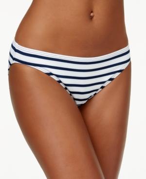 Vince Camuto Striped Bikini Bottoms Women's Swimsuit