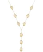 Filigree Marquise Link Y-necklace In 14k Gold