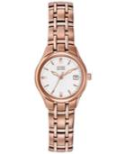 Citizen Women's Silhouette Eco-drive Rose Gold-tone Stainless Steel Bracelet Watch 25mm Ew1263-52a - A Macy's Exclusive