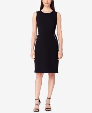 Tahari Asl Grommet-detail Sheath Dress