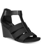 Alfani Step 'n Flex Pearrl Wedge Sandals, Created For Macy's Women's Shoes