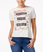 Mighty Fine Juniors' Capture Every Moment Graphic T-shirt