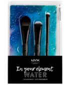 Nyx Professional Makeup 4-pc. In Your Element Water Face Brush Set