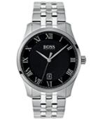 Boss Hugo Boss Men's Master Stainless Steel Bracelet Watch 41mm