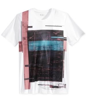 William Rast Men's Aerial Graphic-print T-shirt