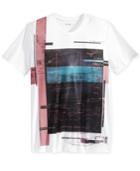 William Rast Men's Aerial Graphic-print T-shirt