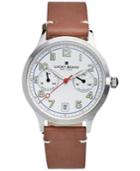 Lucky Brand Men's Jefferson Brown Leather Strap Watch 38mm