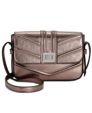I.n.c. Marney Metallic Crossbody, Created For Macy's