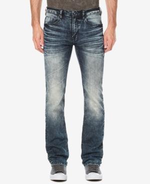 Buffalo David Bitton Men's Straight-fit Faded Jeans