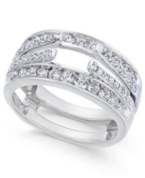 Diamond Enhancer Ring Guard (1 Ct. T.w.) In 14k White Gold