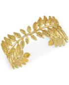 Rachel Rachel Roy Gold-tone Leaf Cuff Bracelet