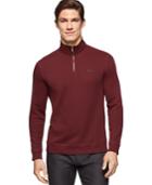 Calvin Klein French-rib Quarter-zip Sweater
