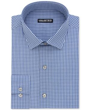 Kenneth Cole Unlisted Men's Slim-fit Check Dress Shirt