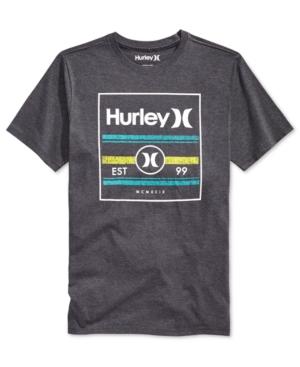 Hurley Men's Bandolier Graphic-print Logo T-shirt