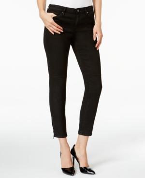 Calvin Klein Jeans Coated Black Wash Skinny Jeans