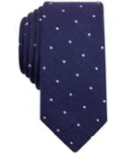 Bar Iii Men's Riga Dot-print Skinny Tie, Only At Macy's