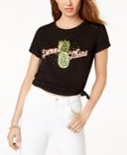 Guess Sweet Thing Sequined Graphic T-shirt