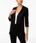 Thalia Sodi Pointelle-knit Cardigan, Created For Macy's