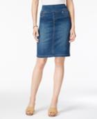 Style & Co Ella Denim Skirt, Created For Macy's