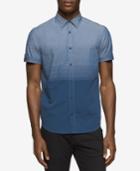 Calvin Klein Jeans Men's Ombre Stripe Cotton Shirt