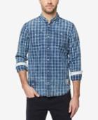 Buffalo David Bitton Men's Grid-pattern Button-down Shirt