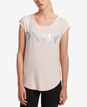 Dkny Sport Logo Graphic Top