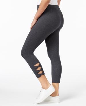 Style & Co Cutout Capri Leggings, Created For Macy's