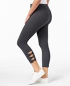 Style & Co Cutout Capri Leggings, Created For Macy's
