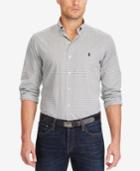 Polo Ralph Lauren Men's Standard Fit Checked Poplin Shirt
