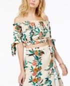 Guess Off-the-shoulder Crop Top