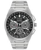 Citizen Eco-drive Men's Chronograph Satellite Wave Titanium Bracelet Watch 45mm