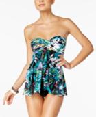 Profile By Gottex Tropical Dawn Flyaway One-piece Swimsuit Women's Swimsuit