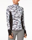 Ideology Printed Half-zip Jacket, Created For Macy's