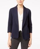 Maison Jules Open-front Knit Blazer, Only At Macy's