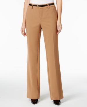 Charter Club Belted Trousers, Created For Macy's
