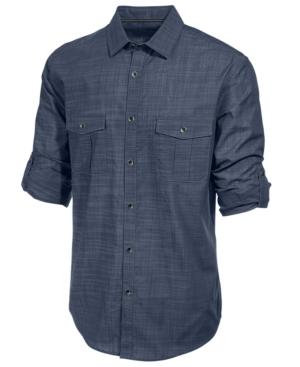 Alfa Men's Long Sleeve Warren Shirt, Only At Macy's