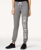 Material Girl Active Juniors' Graphic Sweatpants, Only At Macy's