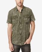 Buffalo David Bitton Men's Saruma Check Graphic-print Shirt