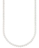 "belle De Mer Pearl Necklace, 20"" 14k Gold A+ Akoya Cultured Pearl Strand (7-7-1/2mm)"