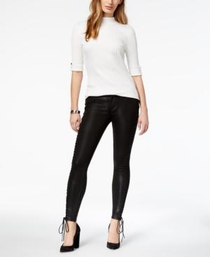 Hudson Jeans Stevie Lace-up Skinny Ankle Jeans
