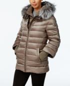 1 Madison Expedition Fox-fur-trim 2-in-1 Puffer Coat